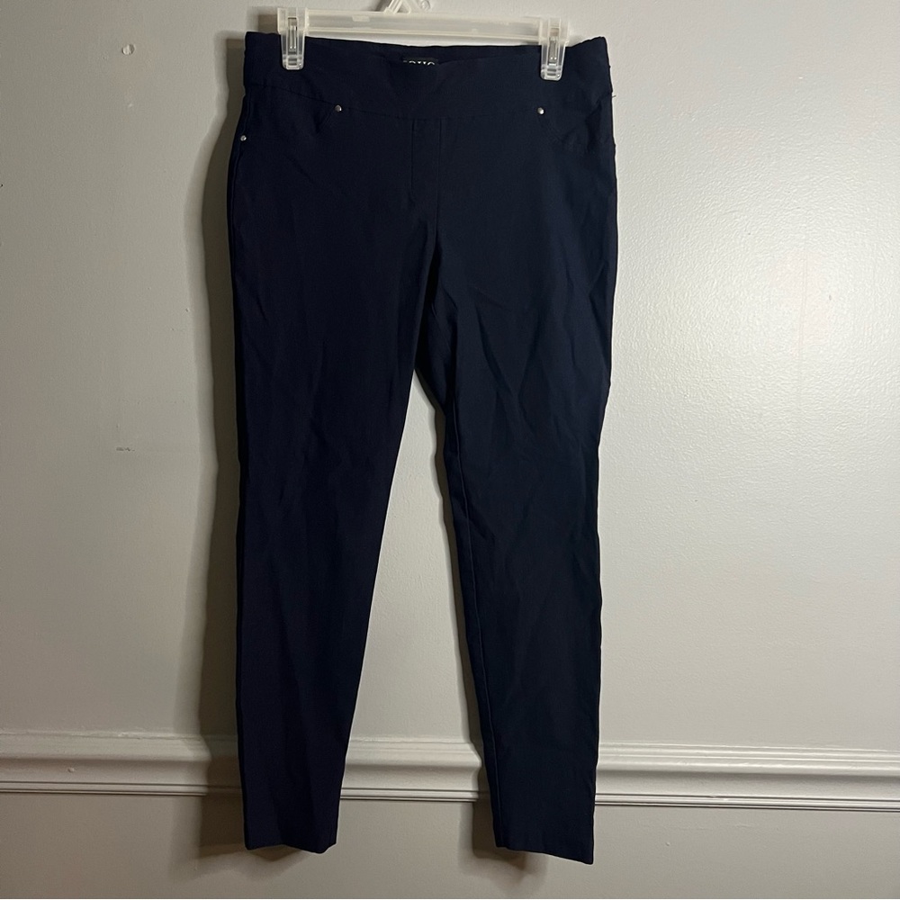SOHO APPAREL LTD. deep navy blue pants size medium